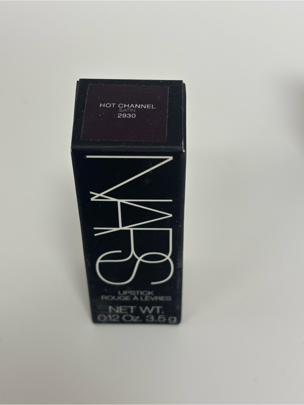 NARS Hot Channel 2930 Satin Lipstick, NIB